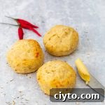 3 cheese and chilli scones