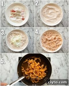 how to make crispy fried onions 5 step by step photos showing how to make crispy fried onions
