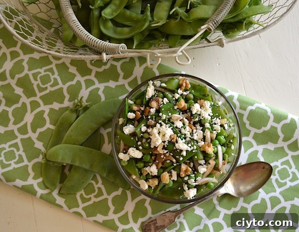 Three pea salad