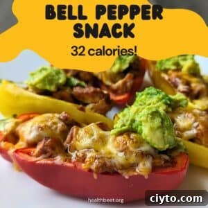 bell pepper snack 32 calories 2 g protein