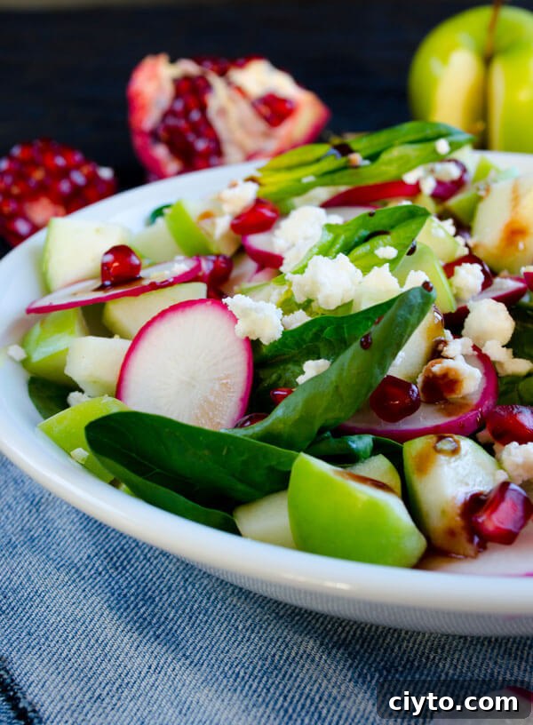 Tangy Spinach and Apple Salad; Zerrin, Give Recipe