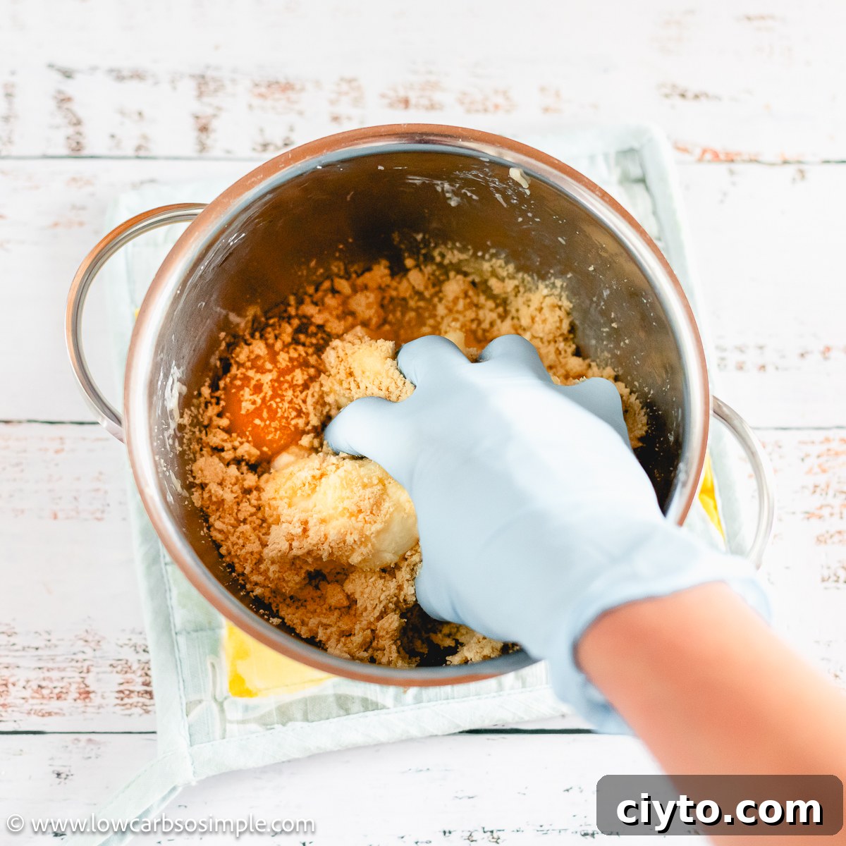 Kneading the Fathead Dough | Low-Carb, So Simple