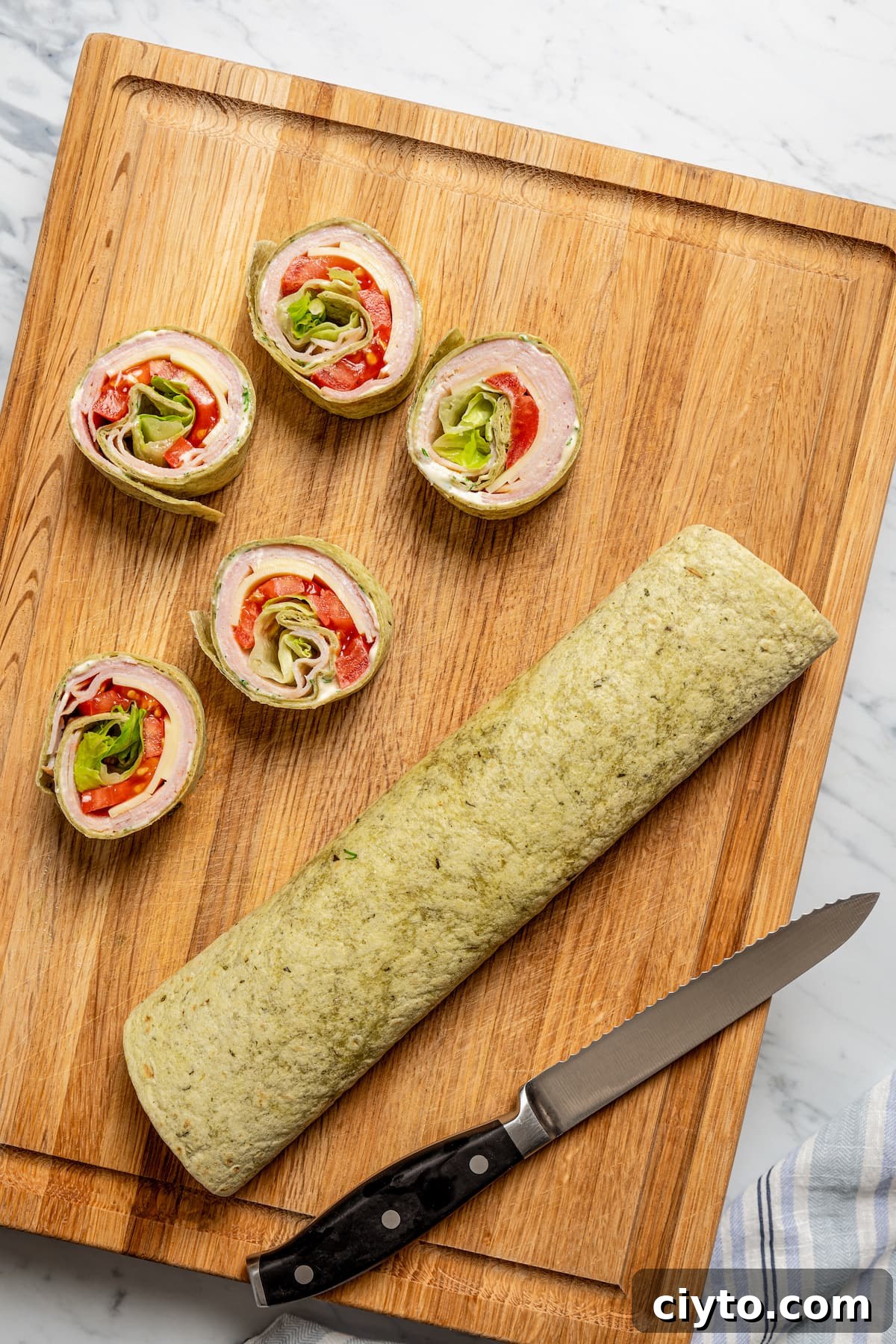 Roll and slice! Roll and slice!