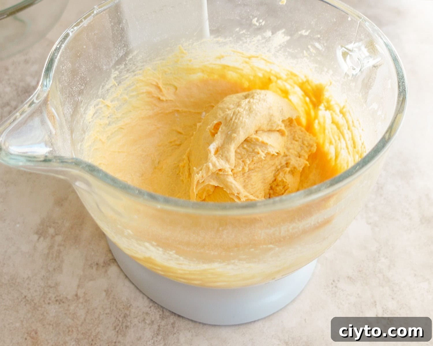 Knead until a soft dough forms.