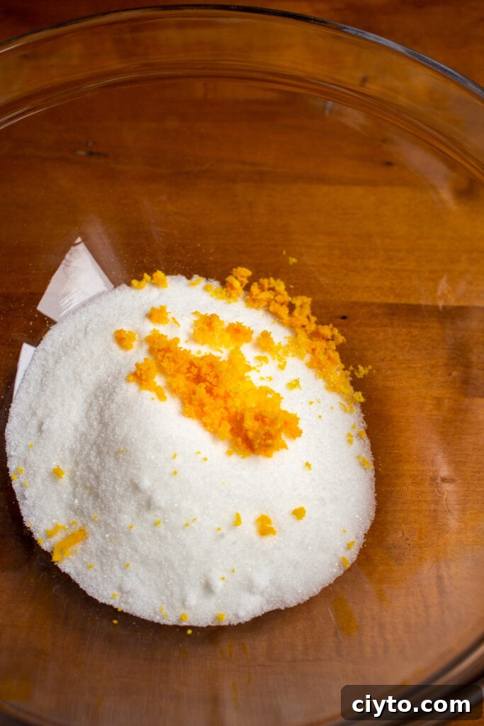 Mixing batter for muffins