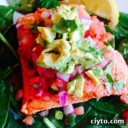 Grilled Southwest Salmon Salad with Avocado, Corn, and Lime 3 Southwest Salmon Salad {21 Day Fix} | Recipe