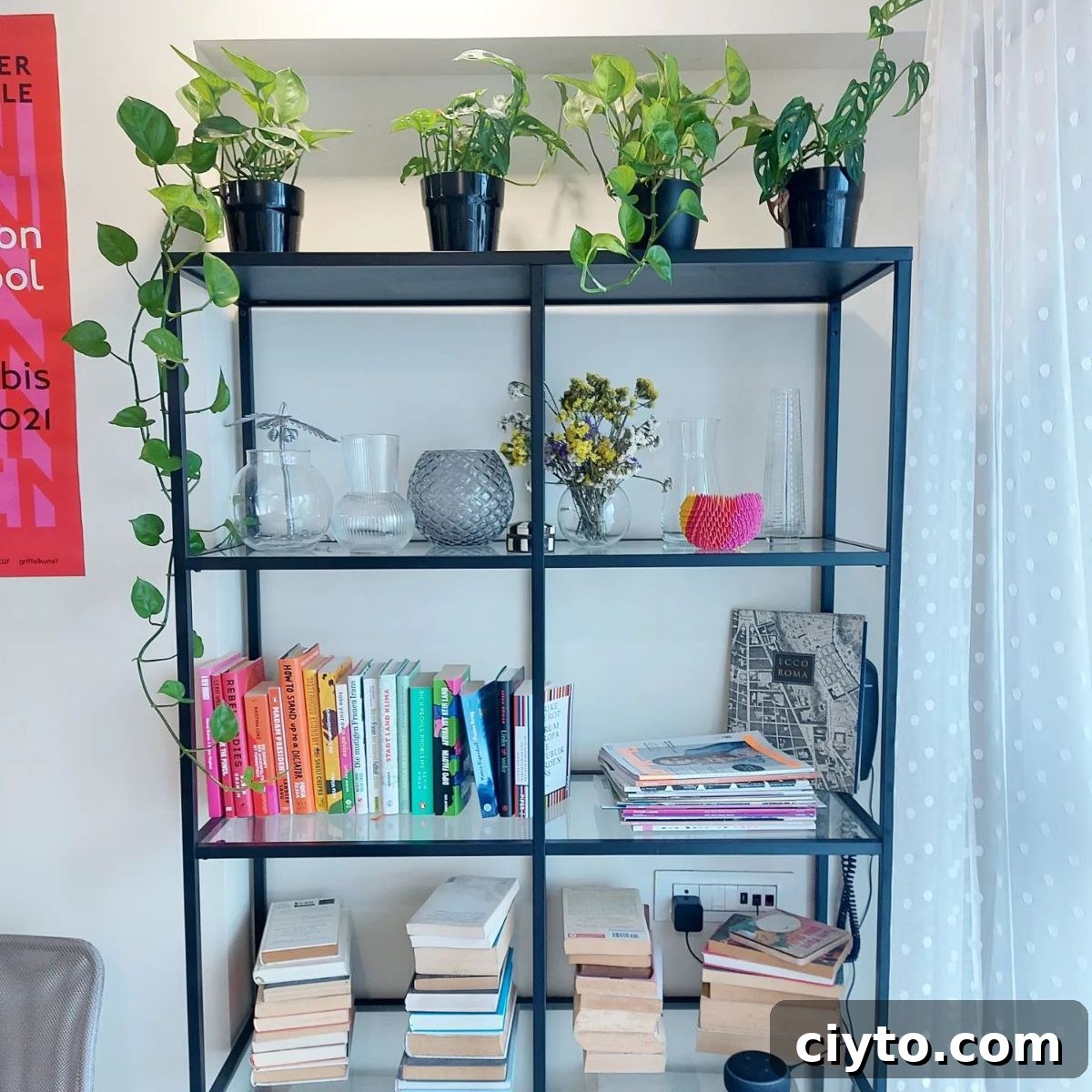 bookshelves