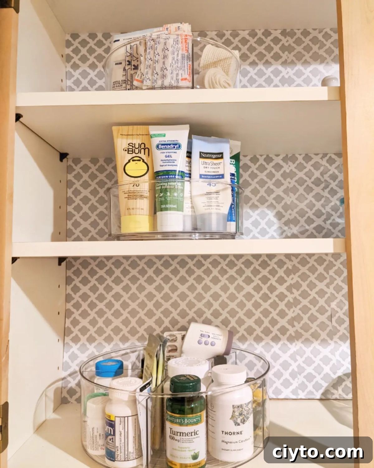 Turntables for Medicine Cabinet