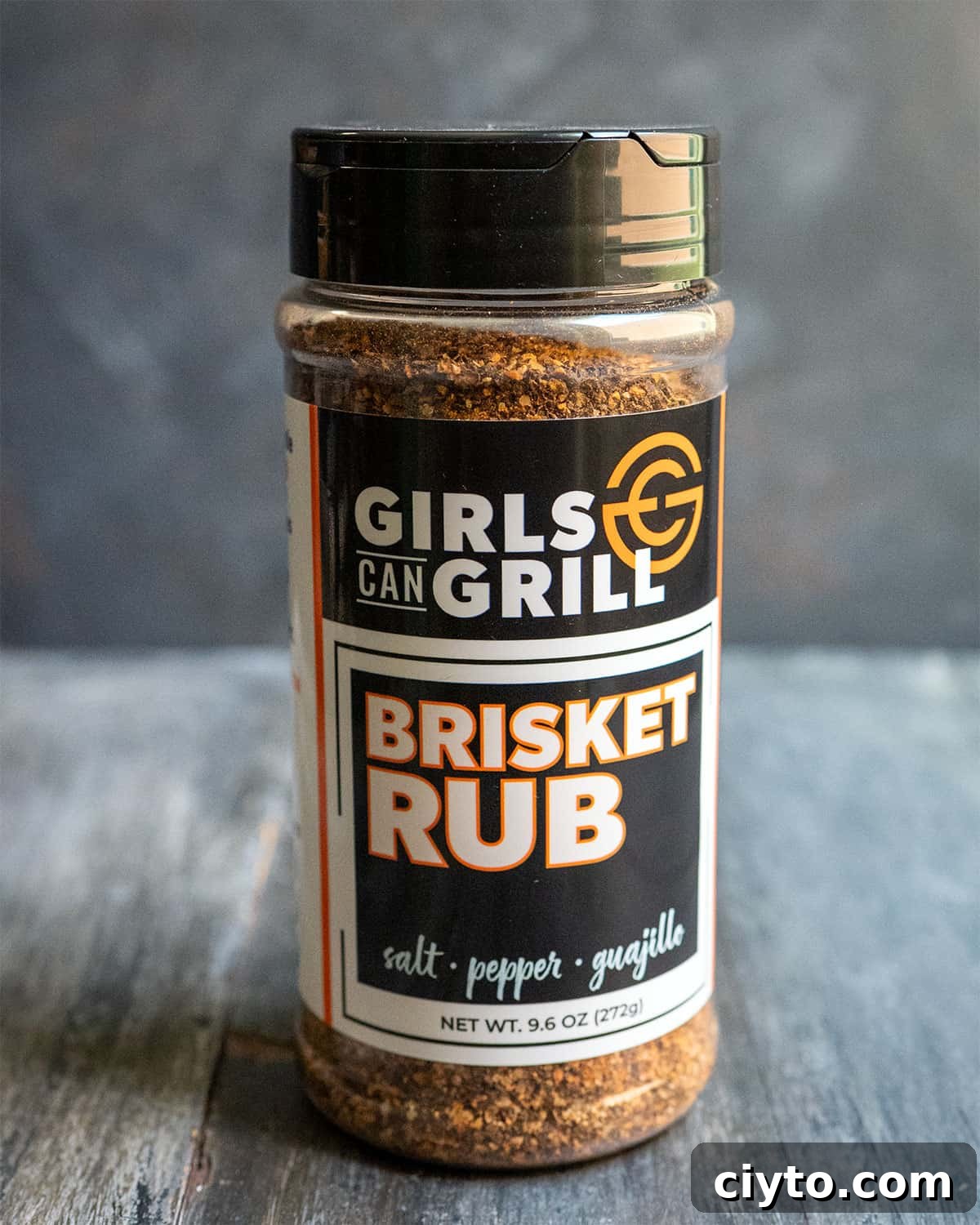 Girls Can Grill Brisket Rub.