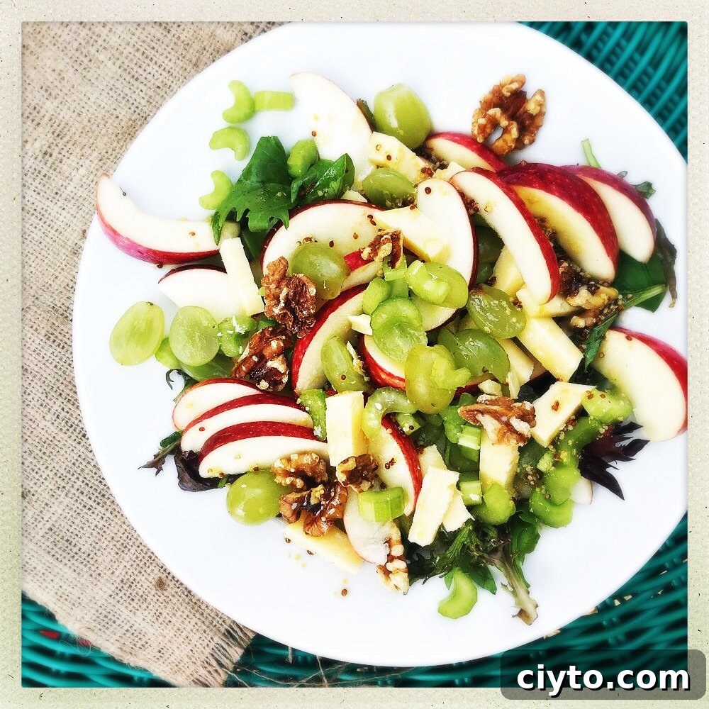 Lentil Salad with Crispy Halloumi and Prosciutto 4 apple walnut salad recipe with cheese and grapes.