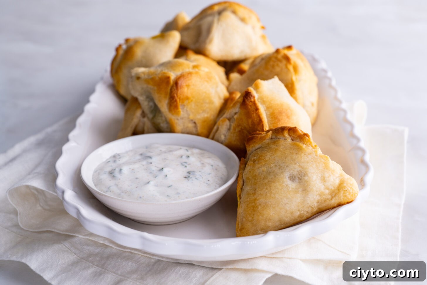 Crescent roll samosa recipe