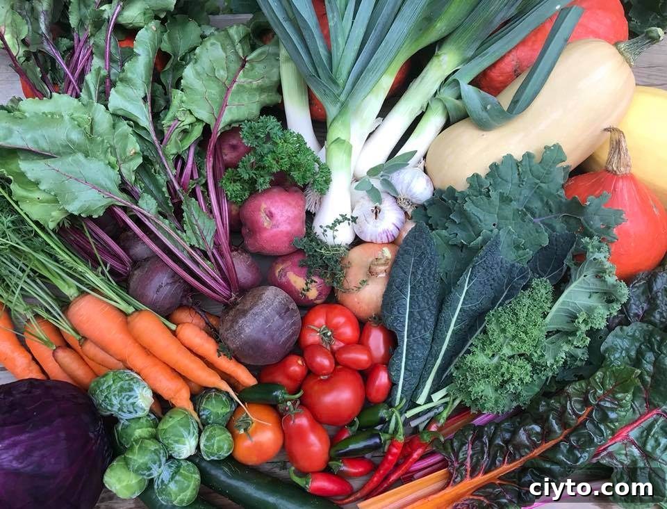 Why People Eat Too Few Vegetables and How to Eat More 2 fall produce on table