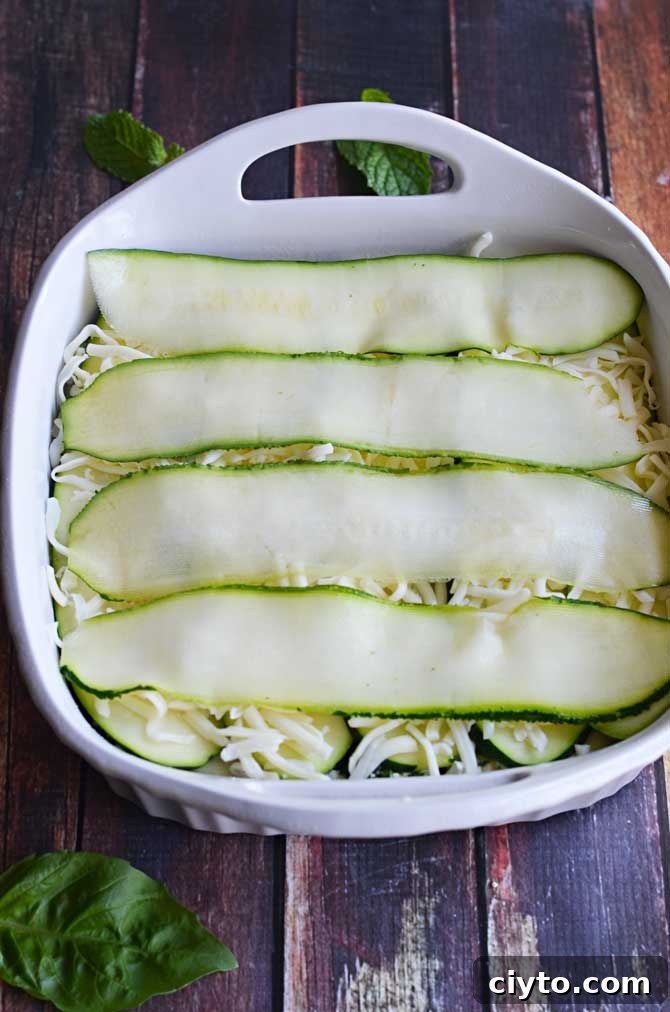 Mediterranean Vegetable Lasagna- With eggplant, zucchini, and spinach, this no-noodle lasagna is sure to become a flavorful favorite! | hostthetoast.com