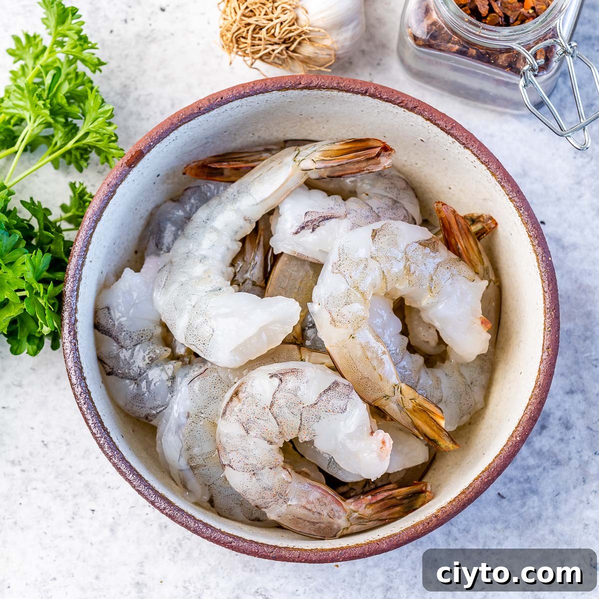 Garlic Butter Shrimp Recipe with Lemon and Parsley 4 img 35991 3