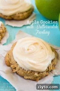 Warm Apple Cookies with Butterscotch Frosting 6 img 3654 6