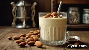 A taste of vanilla almond