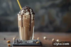 Chocolate Peanut Protein Shake
