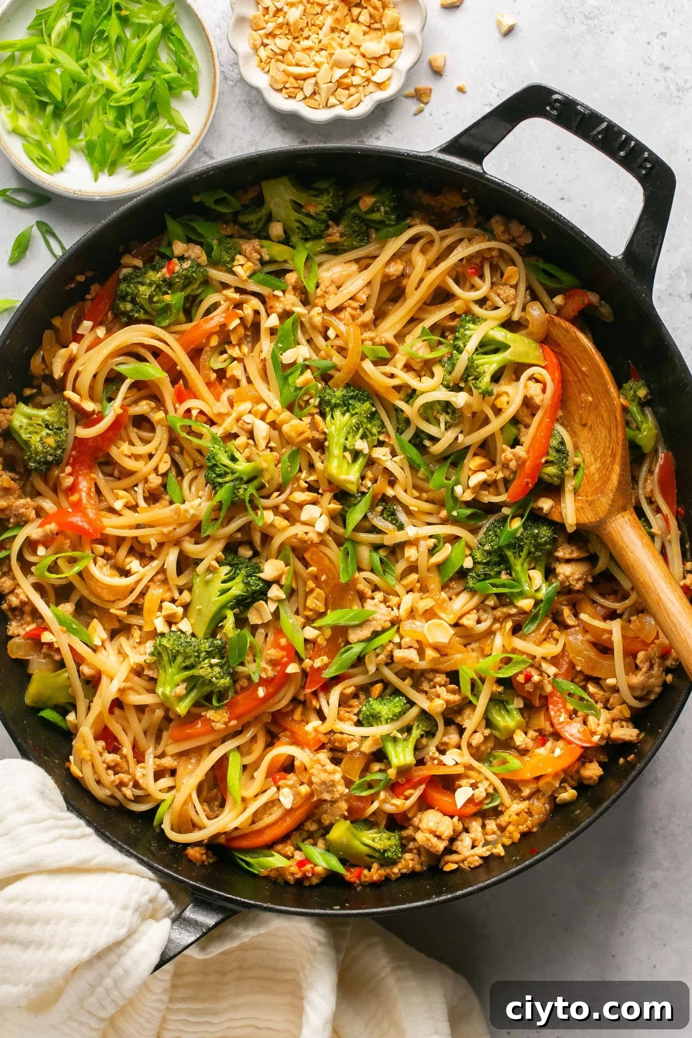 Creamy Peanut Noodle Bowls | Every Last Bite Creamy Peanut Noodles