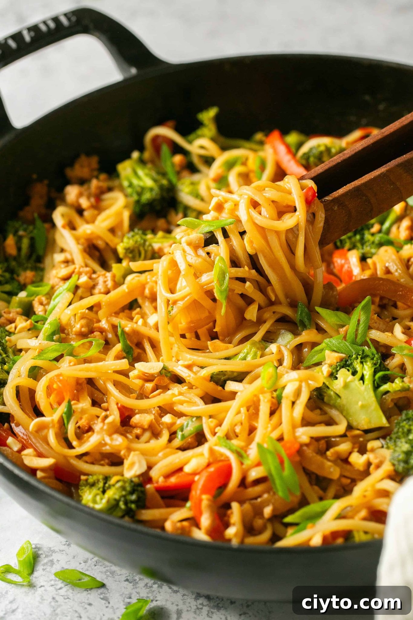 Creamy Peanut Noodle Bowls | Every Last Bite Creamy Peanut Noodles
