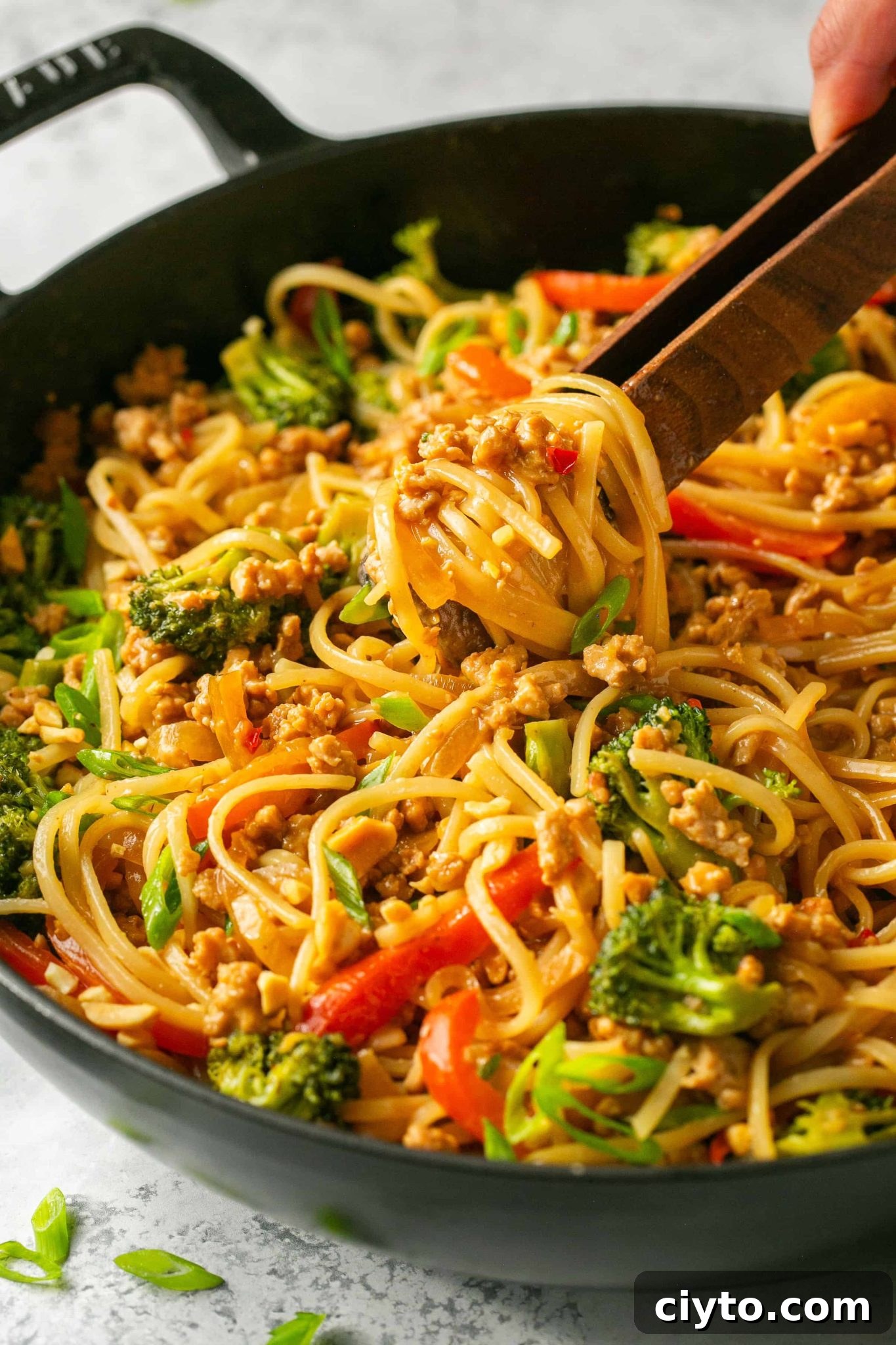 Creamy Peanut Noodle Bowls | Every Last Bite Creamy Peanut Noodles