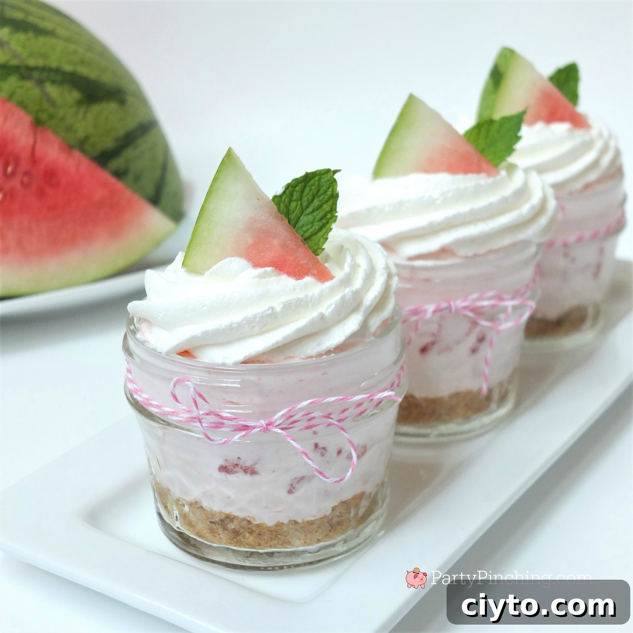 watermelon pie, easy creamy watermelon pie, fluffy watermelon pie for summer, jolly rancher jello watermelon pie, potluck picnic desserts for 4th of July, no-bake pie, summer dessert ideas