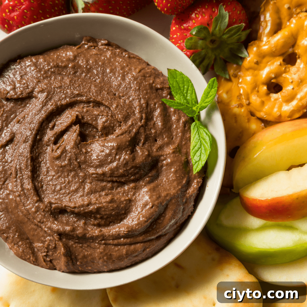 Brownie Batter Hummus