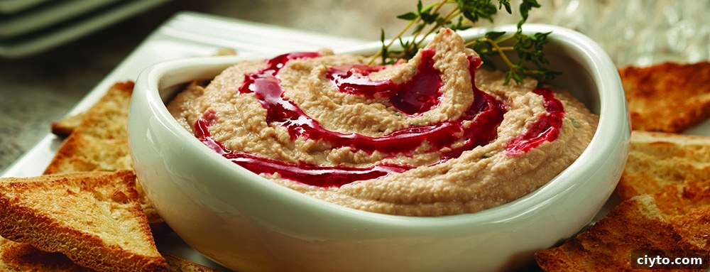 Raspberry Hummus