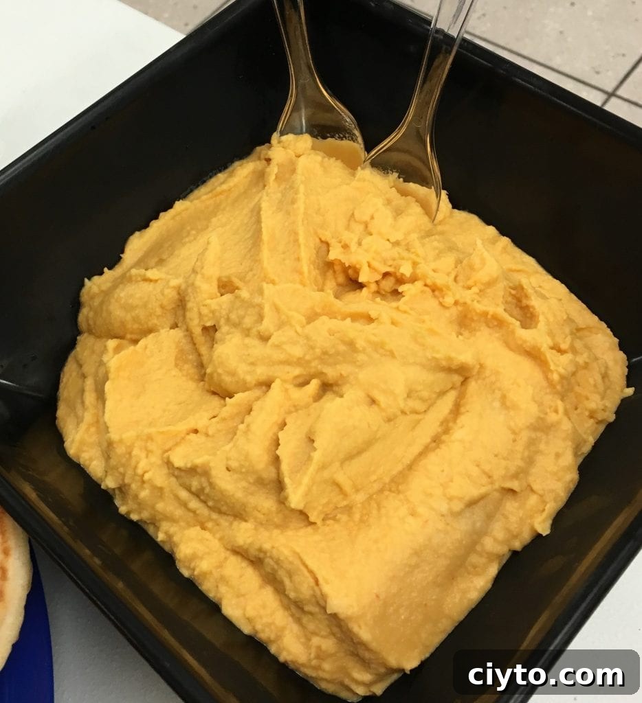Buffalo Hummus Dip