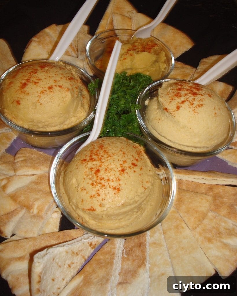 Roasted Red Pepper Hummus