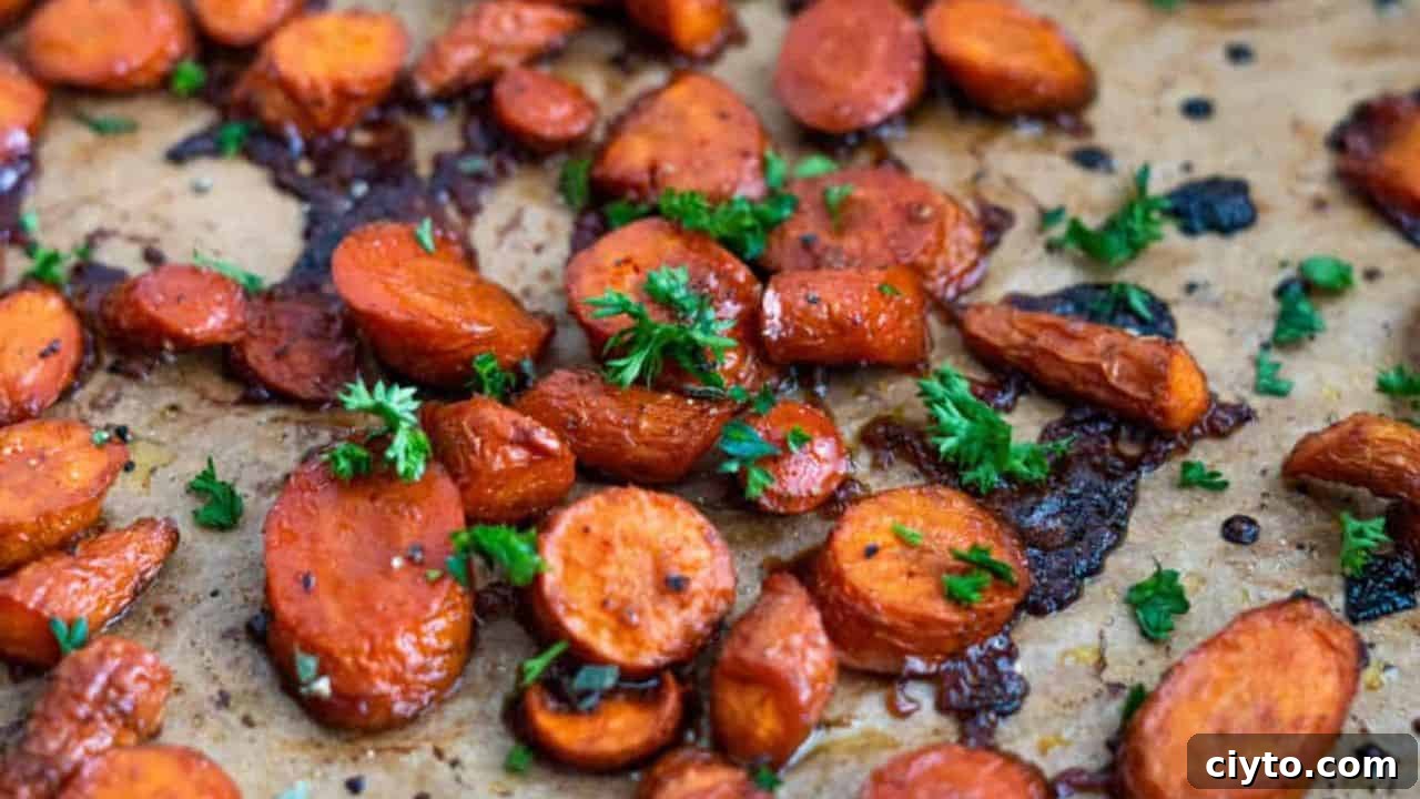 Maple Ginger Glazed Carrots