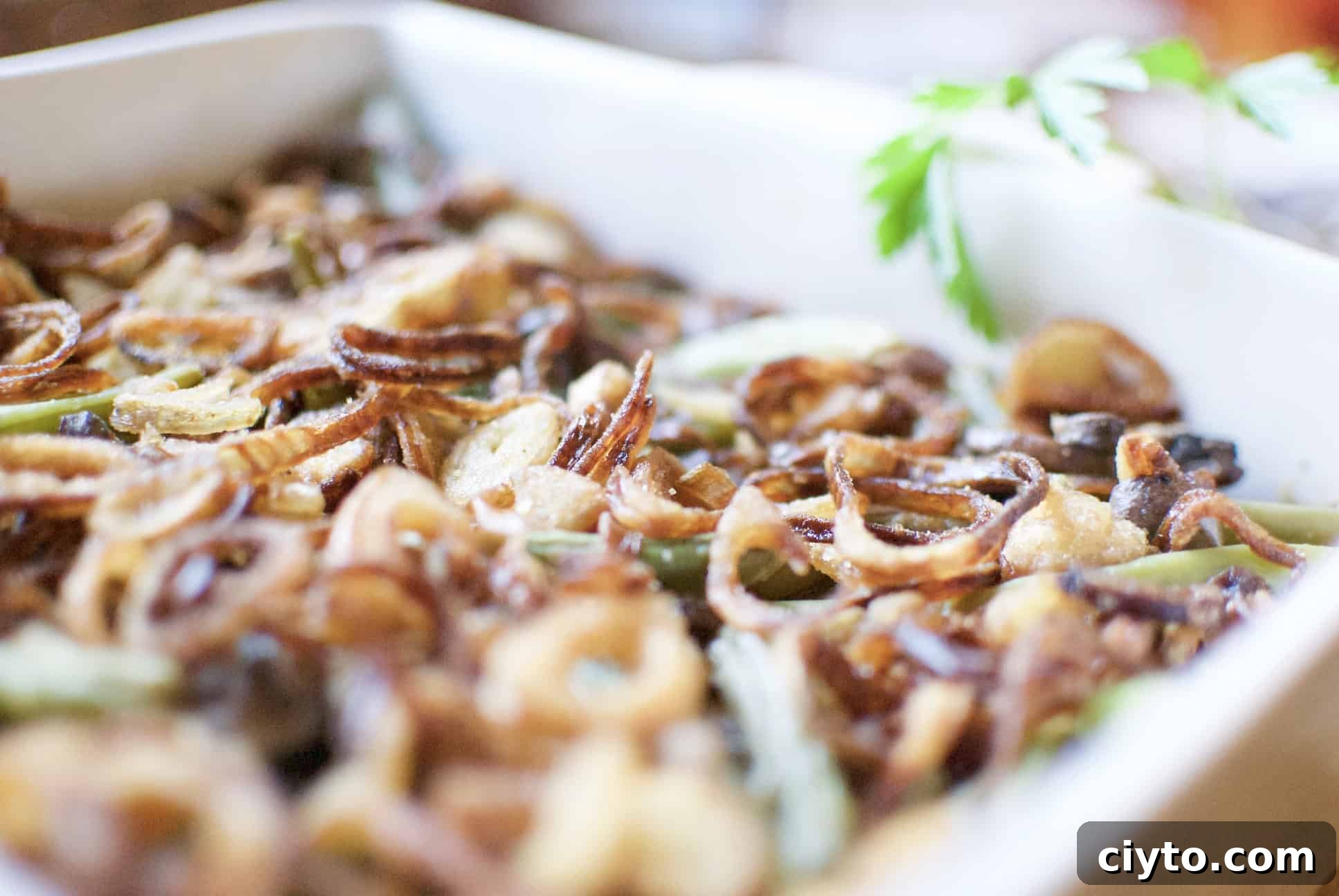 Sauteed Green Beans with Cremini Mushroom Sauce 12 Green Beans with Cremini Mushroom Sauce