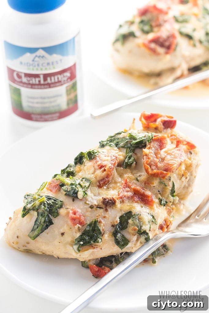 low carb slow cooker tuscan chicken recipe 