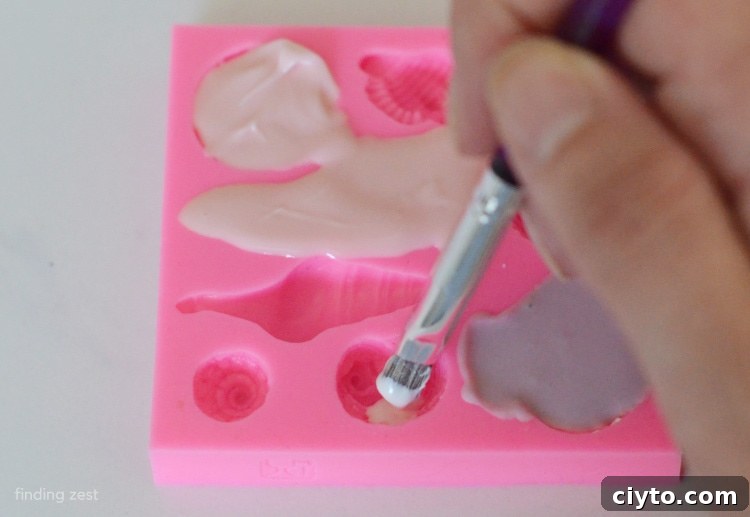 How to Make Chocolate Seashells