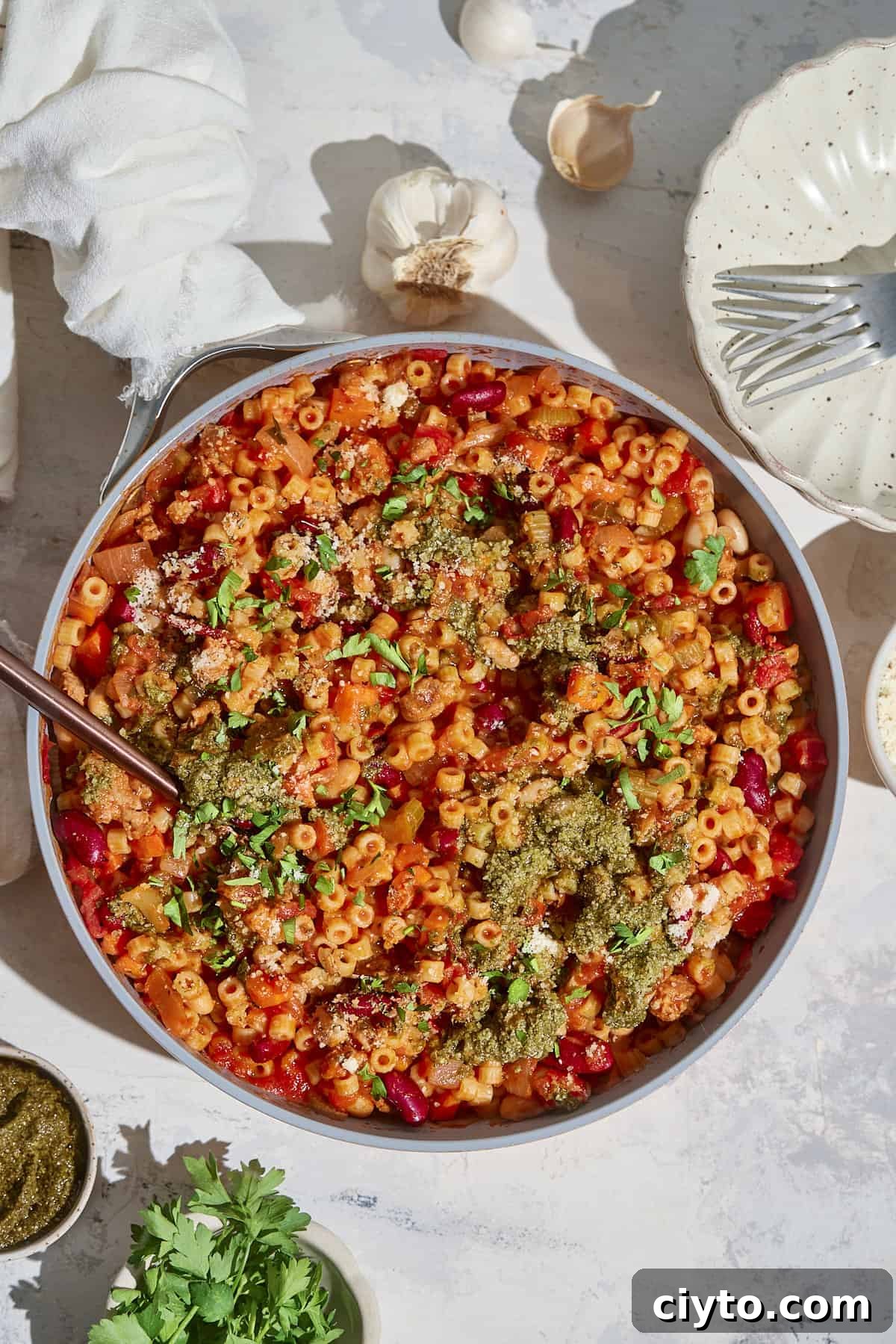 Classic Italian Pasta e Fagioli Recipe with Cannellini Beans 2 pasta e fagioli