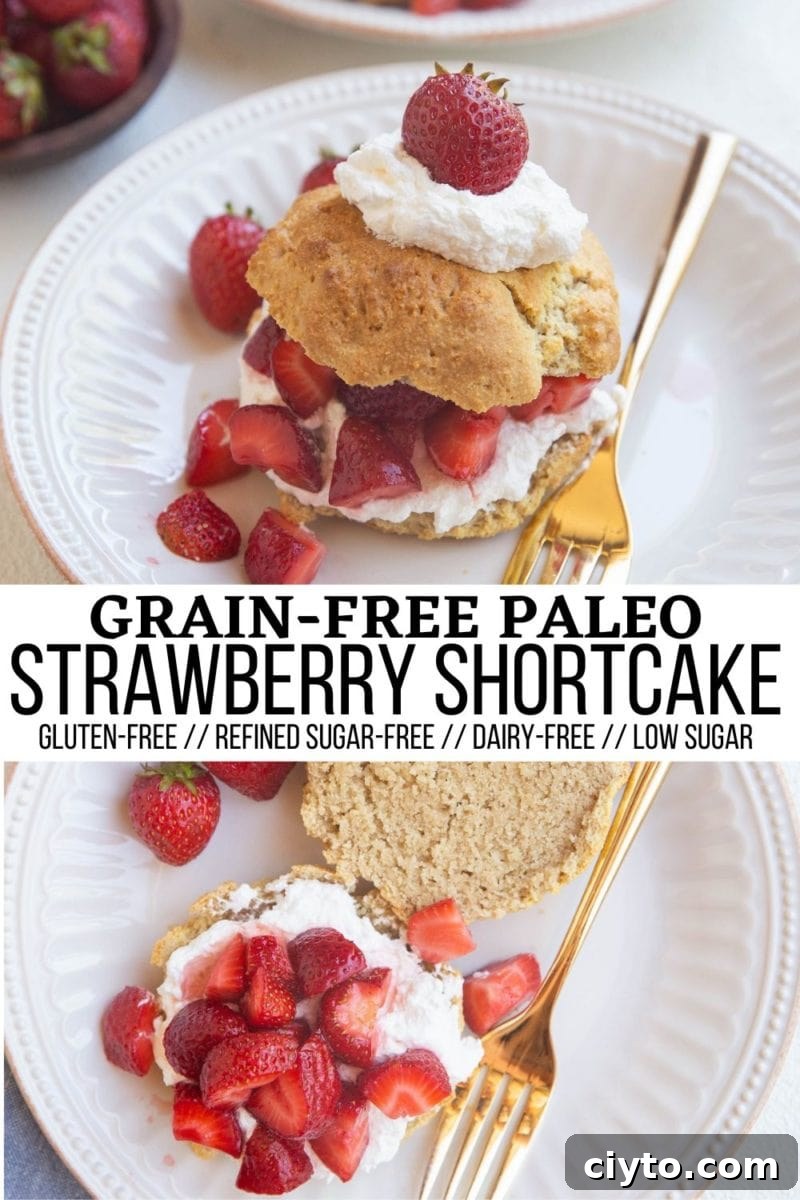 collage for strawberry shortcake