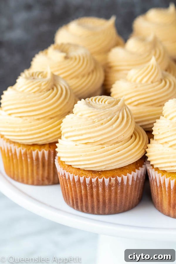 Homemade Caramel Popcorn Cupcakes 15 Caramel Popcorn Cupcakes