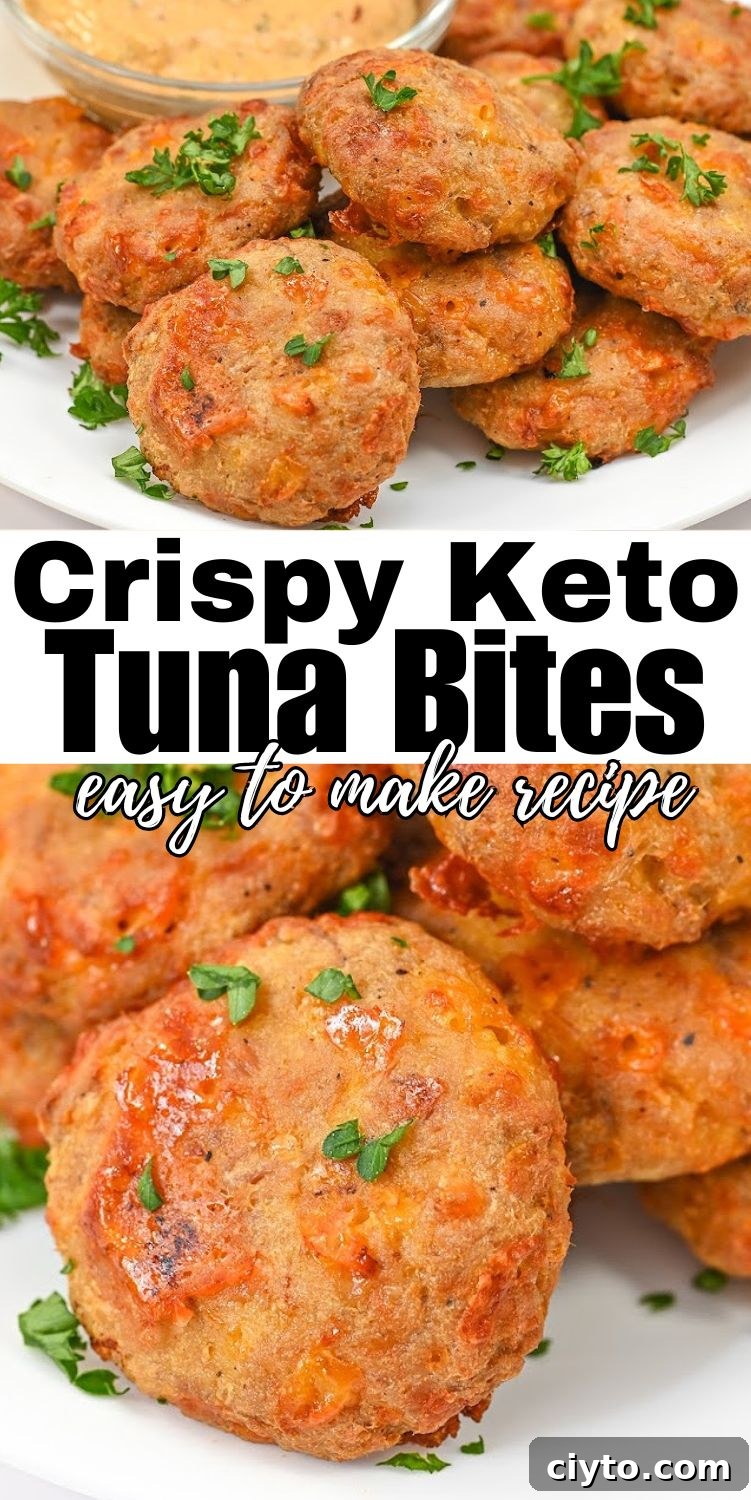 Keto Air Fryer Tuna Bites