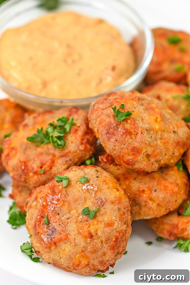 Keto Air Fryer Tuna Bites