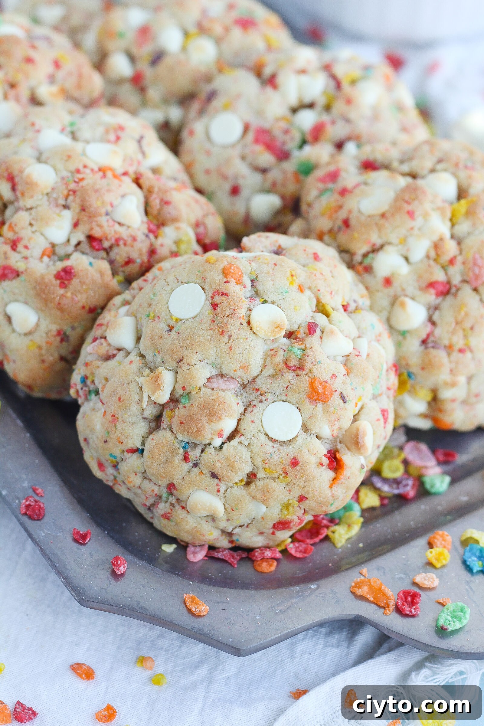Fruity Pebbles Cookies Recipe: Crunchy Rainbow Cereal Treat 2 Fruity Pebbles Cookies
