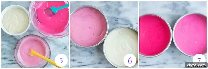 Pink Ombre Cake Recipe: Step-by-Step for Gorgeous Layers 4 how to finish pink ombre cake