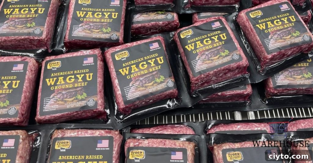 Costco American Raised Waygu Ground Beef