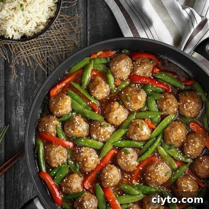Honey Garlic Meatballs