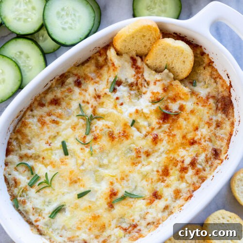 3 Ingredient Artichoke Dip Recipe