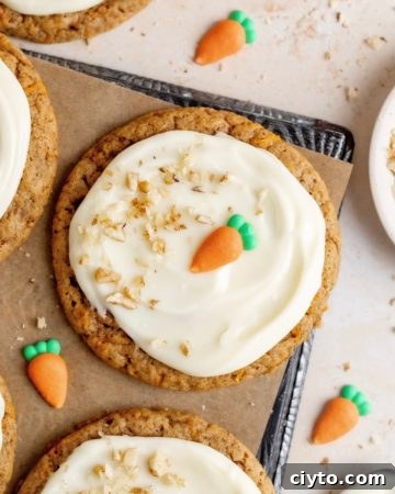 Carrot cake cookies
