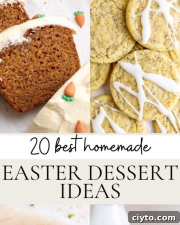 Easter dessert ideas