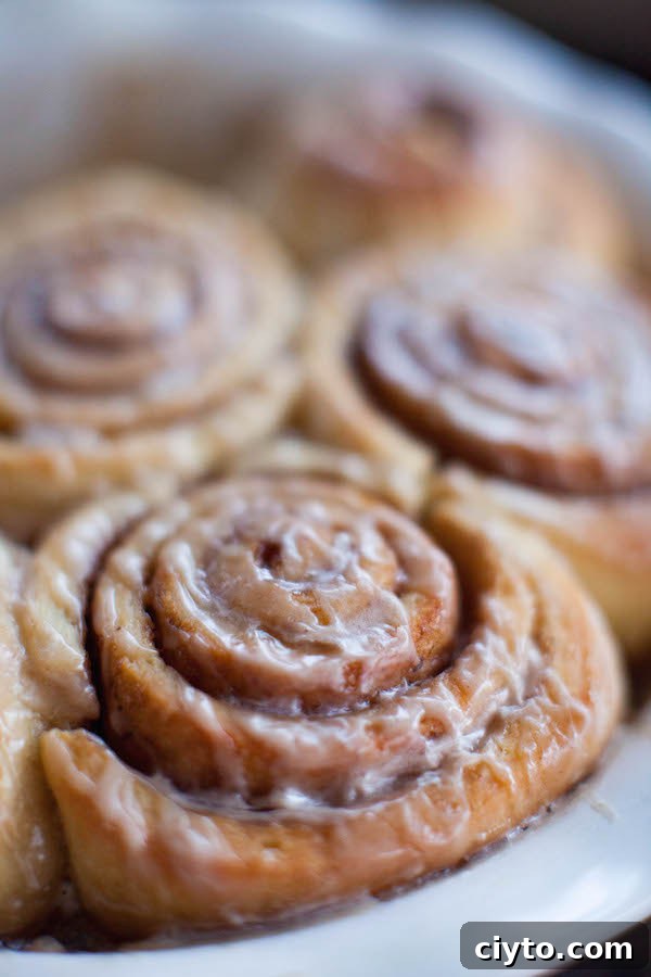 Gingerbread Cinnamon Rolls | @sweetpotatosoul