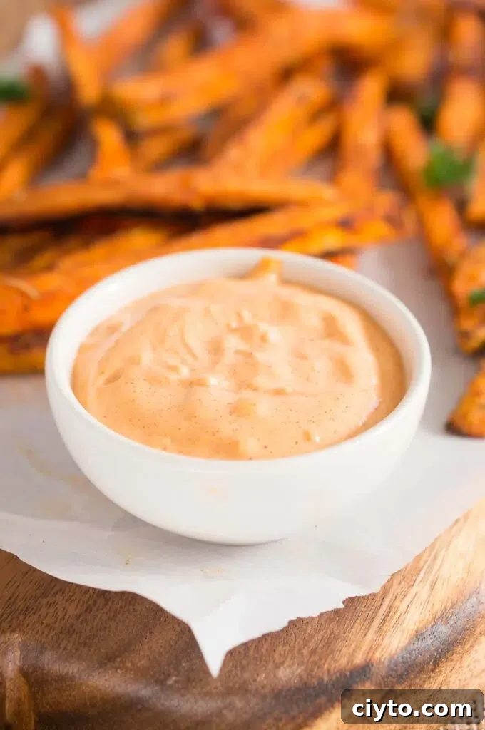 Dip for sweet potato fries