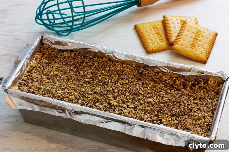 No Bake Biscuit and Pudding Cake
